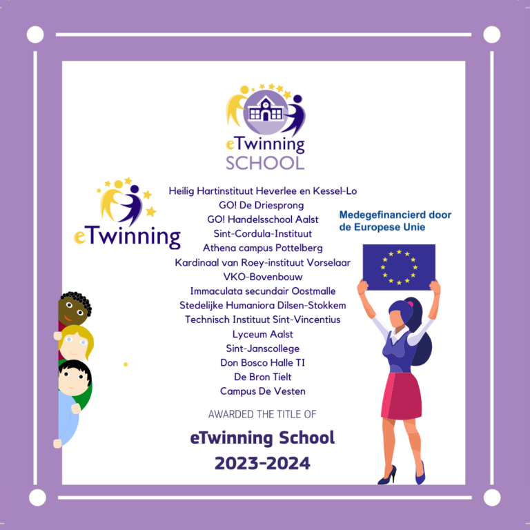 ETwinning | ETwinning School Labels 2023 – 2024 Zijn Uitgereikt ...